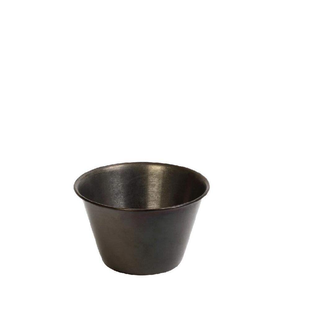 ANTIQUE STONEWASH BLACK ΝΤΙΠΑΚΙ ΚΩΝΙΚΟ SS18/10 6,3Χ4,3ΕΚ. Espiel FEV412