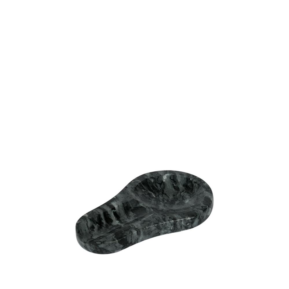 SPOON REST/ASHTRAY ΑΠΟ ΜΑΡΜΑΡΟ ΜΑΥΡΟ 10ΕΚ. Espiel FAV278