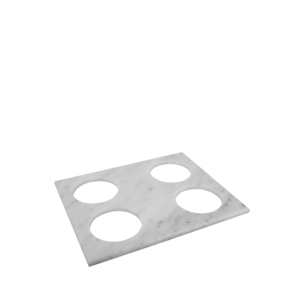 ΕΠΙΦΑΝΕΙΑ ΜΕ ΟΠΕΣ ΑΠΌ ΜΑΡΜΑΡΟ ΛΕΥΚΗ dia9,5CM GN1/2 32,5X26,5X1EK Espiel FAV283