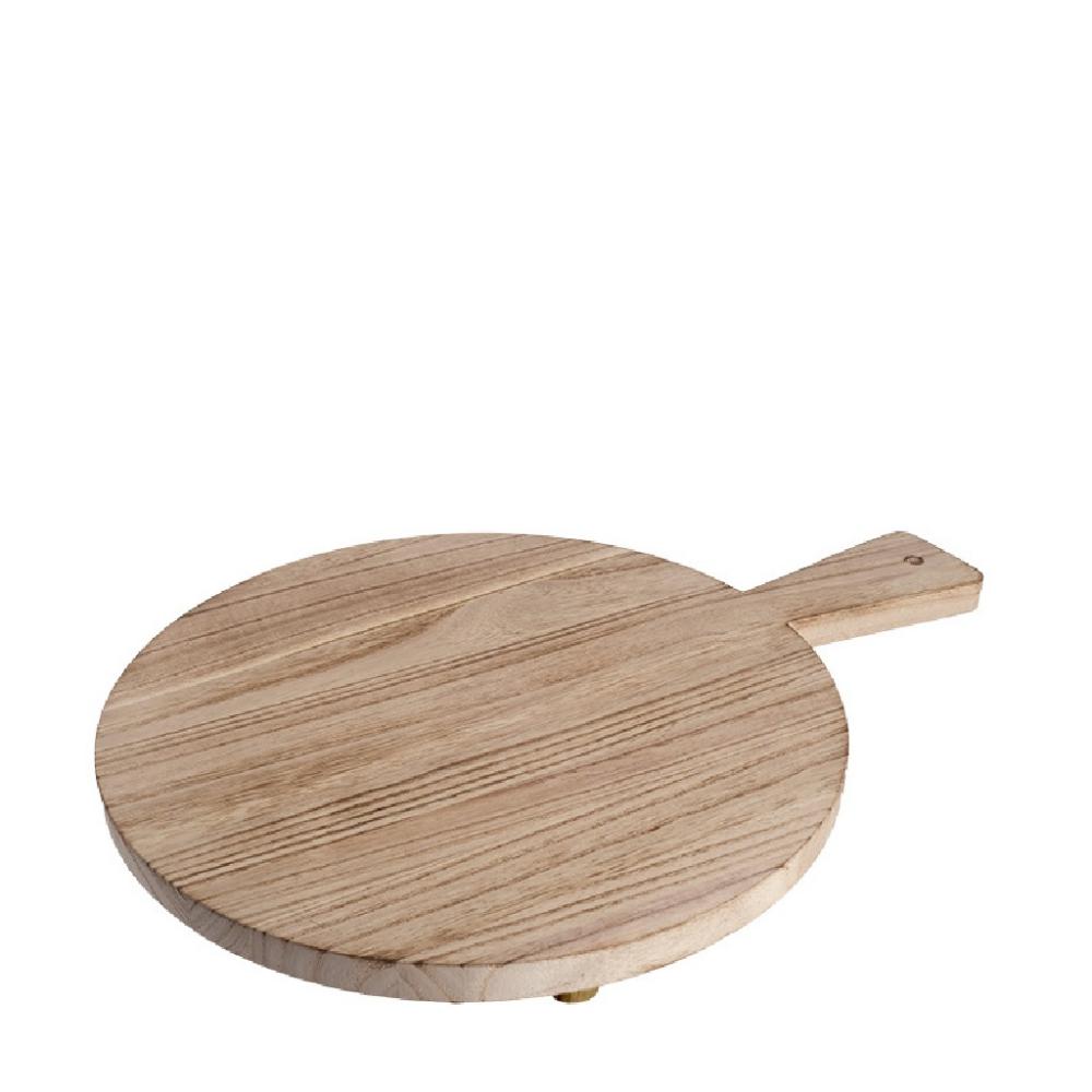 ΠΙΑΤΟ PIZZA ΜΕ ΠΟΔΙΑ ΚΑΙ ΛΑΒΗ ΞΥΛ. 45Χ33Χ1,6ΕΚ. Espiel XYP241