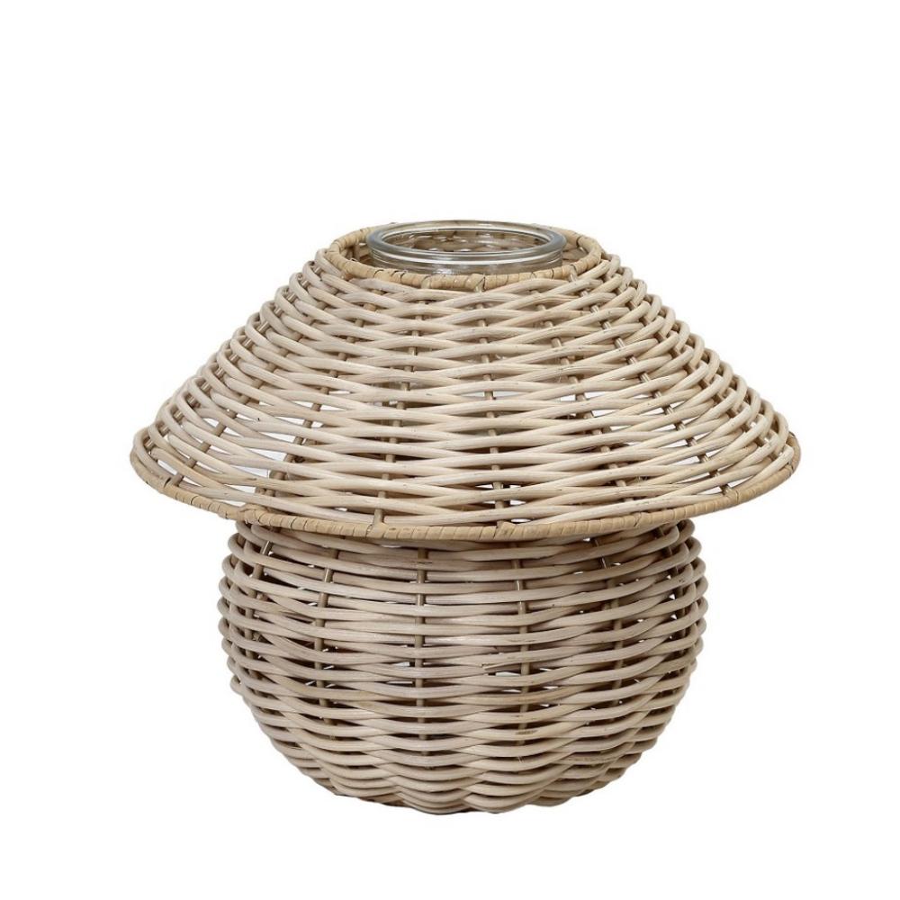 ΦΑΝΑΡΙ RATTAN ΣΤΡΟΓΓ. ΜΠΕΖ 26,5ΕΚ Espiel KAD101