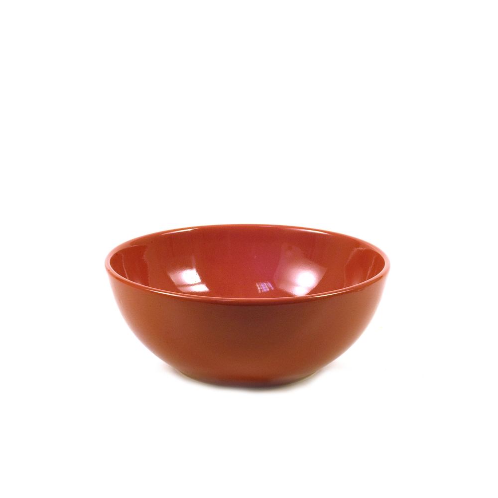 Σαλατιέρα stoneware  23cm Κόκκινο Zaros #19175