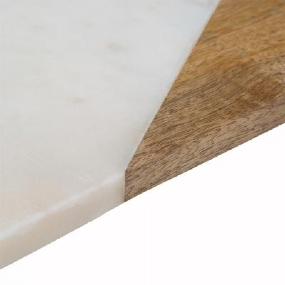 Βάση κοπής 30Χ15 λευκό marble Plastona 07.173702A