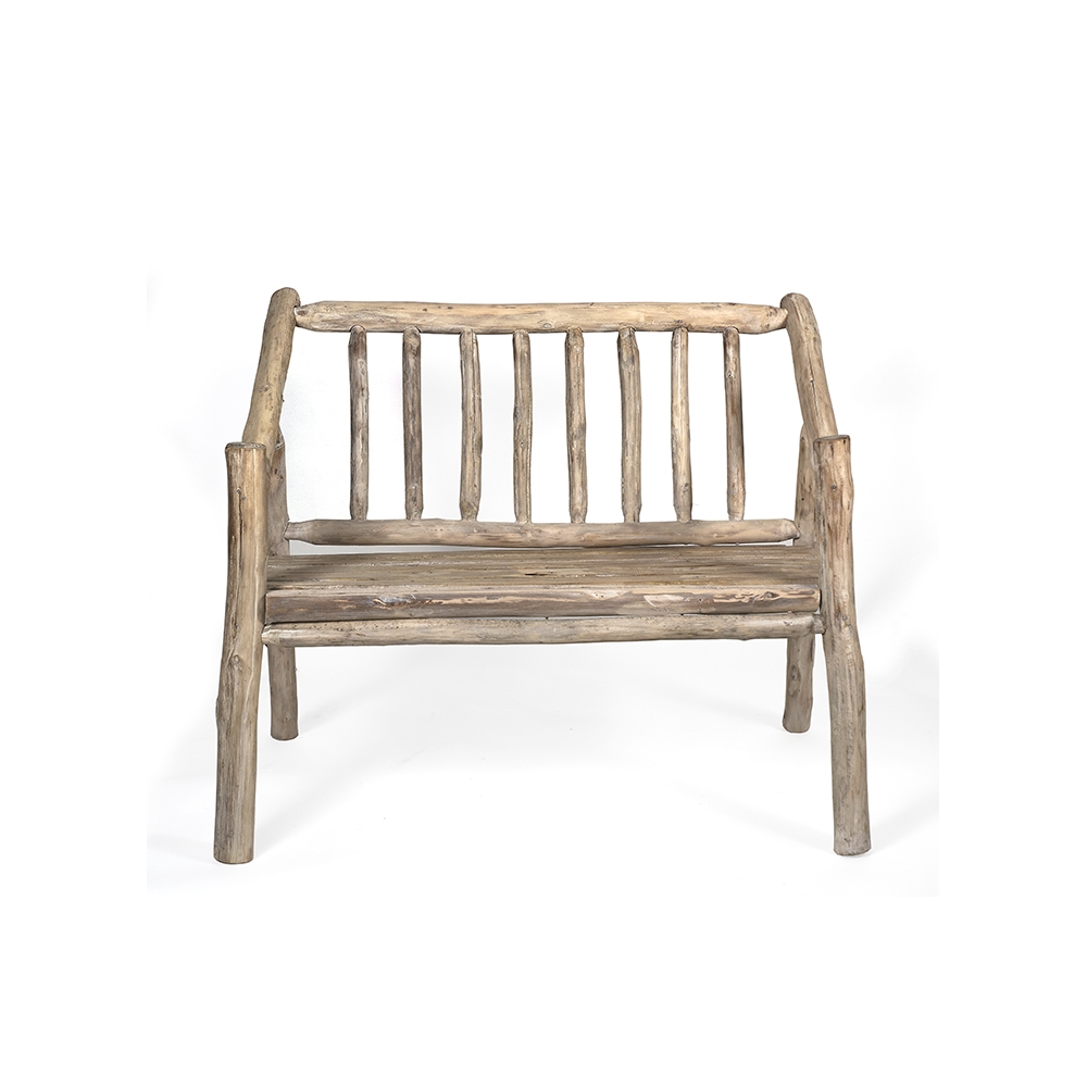Παγκάκι φυσ.κορμός Δρύς  105x74x90 Zaros FG137