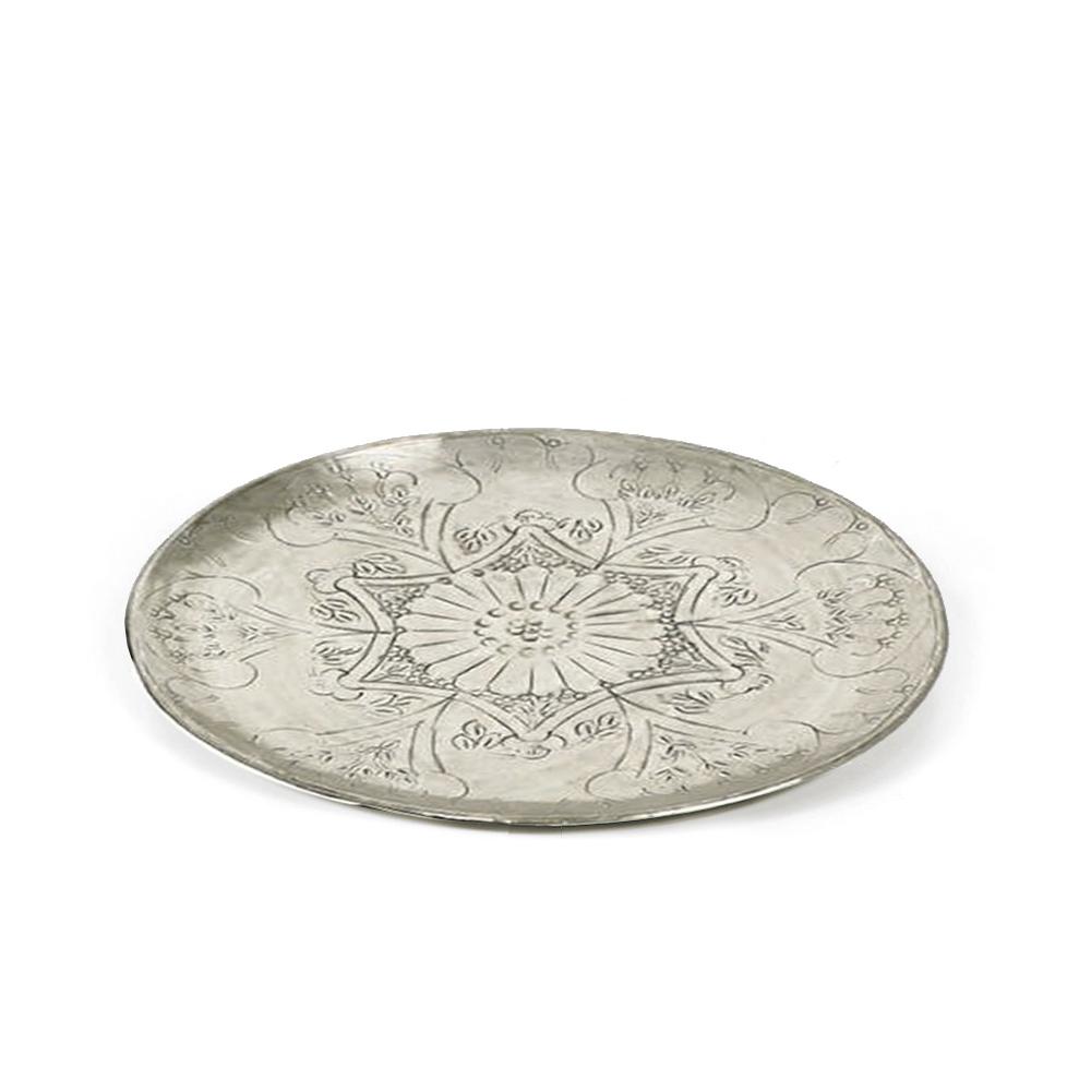 Δίσκος Αλουμινίου ETHNIC 38cm, 3 σχέδια Zaros LEV-3595