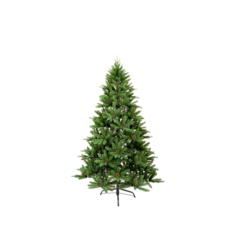 Χριστουγεννιάτικο Δέντρο SWISS PINE & κουκουνάρια 180cm Zaros SWP-180