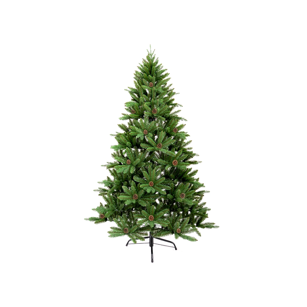 Χριστουγεννιάτικο Δέντρο SWISS PINE & κουκουνάρια 240cm Zaros SWP-240