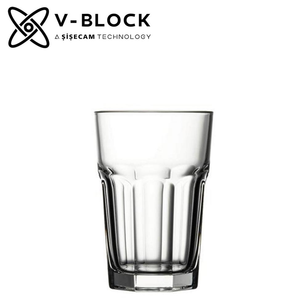 DIS. V-BLOCK CASABLANCA TEMPERED LD 355CC 12.2CM P/864 GB6.OB24… Espiel SPV52708G6