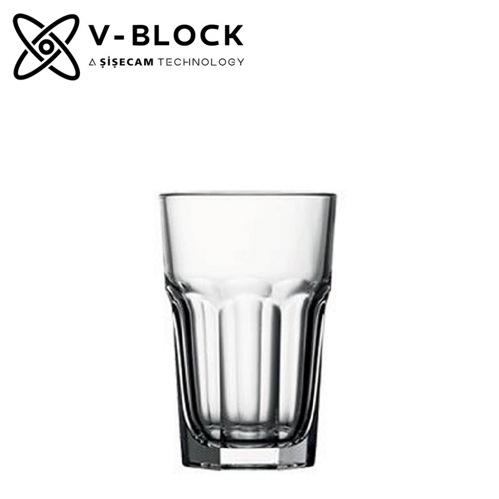 DIS. V-BLOCK CASABLANCA TEMPERED JUICE&LONG DRINK 295CC P/960 GB6.OB24… Espiel SPV52713G6