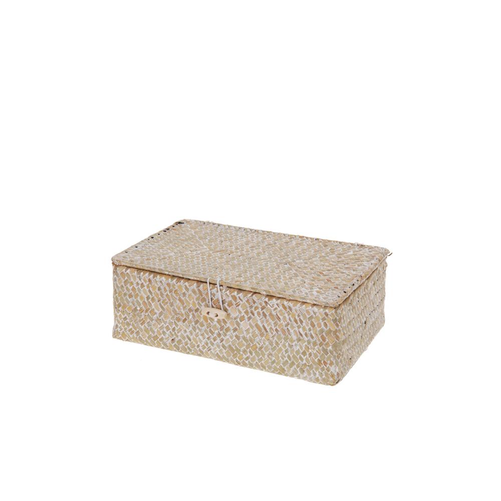 Κουτί για Τσάι ψάθινο 23x15cm Zaros HM418