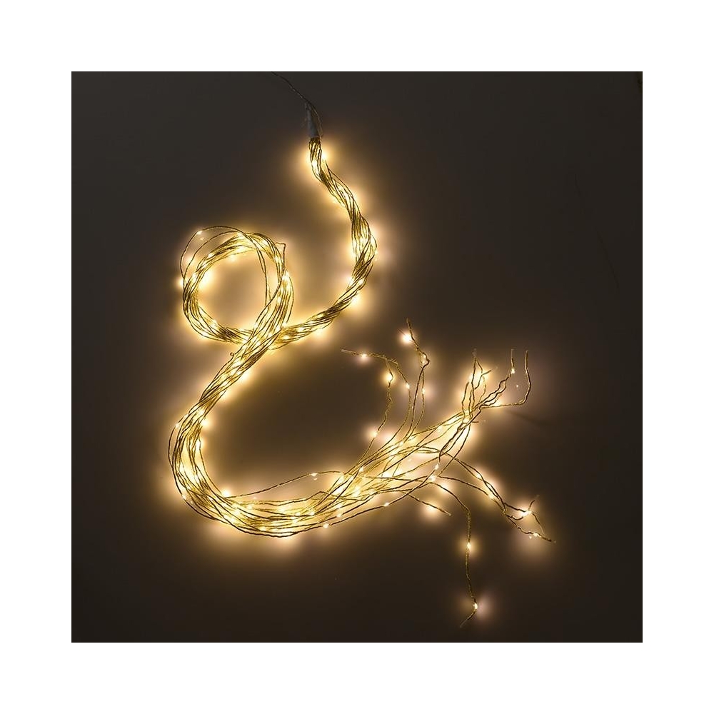 ΛΑΜΠΑΚΙΑ ΧΡΥΣΑ 360 MICRO LED ΘΕΡΜΟ ΛΕΥΚΟ ΦΩΣ 4,5V/6W M200 Inart 2-70-193-0002