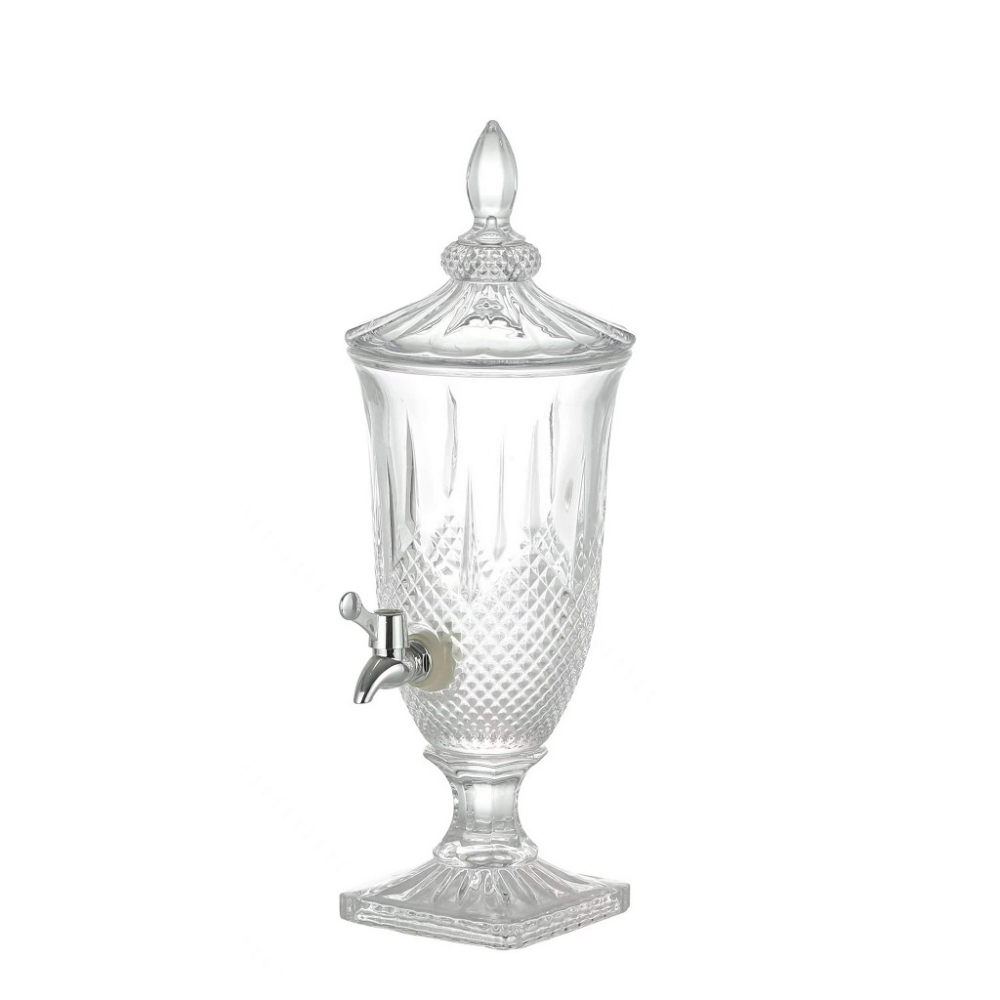 DIS. ΓΥΑΛΑ ΜΕ ΒΡΥΣΑΚΙ ΣΚΑΛΙΣΤΗ 1.8L 16Χ16Χ45ΕΚ. Espiel TIR302