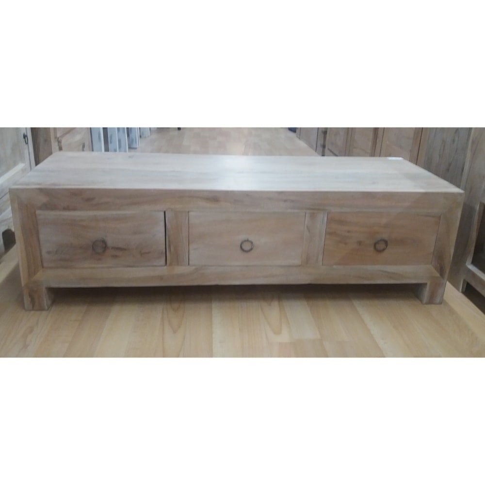 Artekko Yeep Ξύλινο Μασίφ Έπιπλο Τηλεόρασης (120x45x35)cm Artekko 720-1114