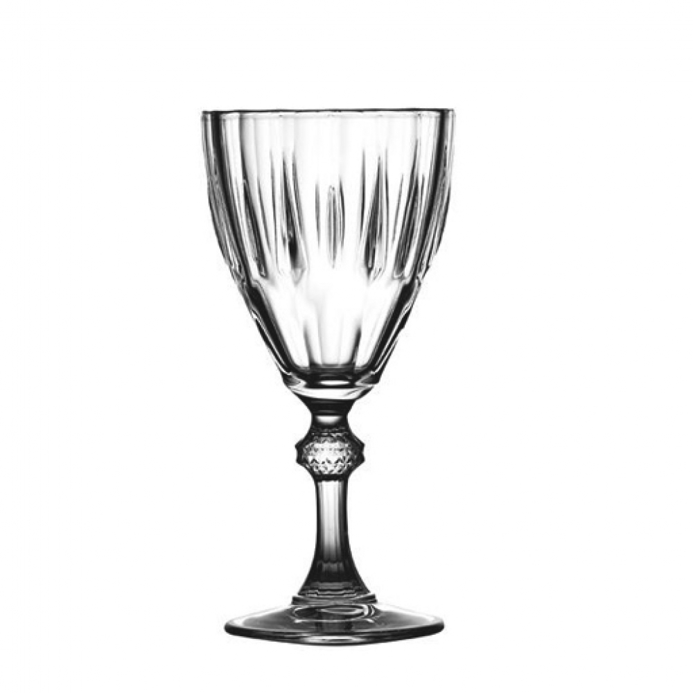DIAMOND FT GLASS WHITE WINE 190CC 16.2 EK P/576 GB6.OB24.  (smA) Espiel SP44757G6