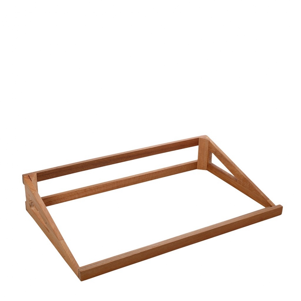 WOOD-WELL ΒΑΣΗ ΛΟΞΗ ΞΥΛΙΝΗ ΓΙΑ ΚΑΦΑΣΙΑ GN1/1 32,50Χ53,50Χ10/0,5ΕΚ Espiel KOP207