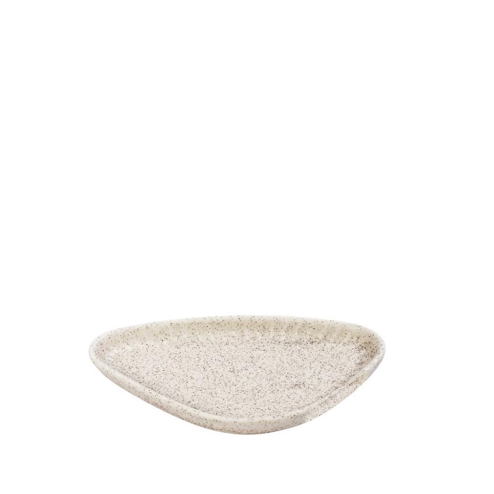 DIS. GOBI WHITE SAND HANDMADE ΠΙΑΤΑΚΙ ΤΡΙΓΩΝ. ΛΕΥΚΟ MAT 15Χ8,5Χ2ΕΚ Espiel OW2030K6