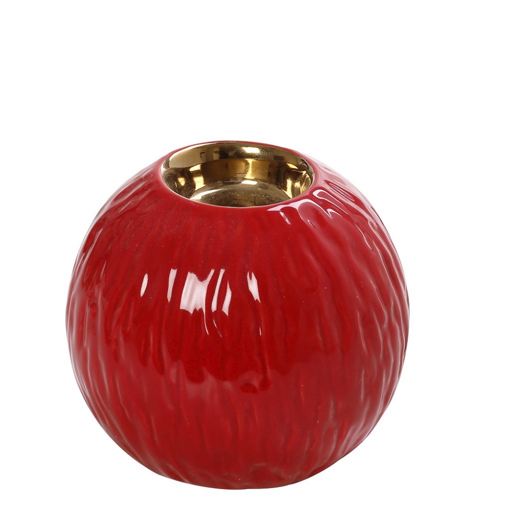 ΒΑΣΗ ΡΕΣΩ ΚΕΡΑΜ. ΚΟΚΚΙΝΟ-ΧΡΥΣΟ 11Χ11Χ10ΕΚ. Espiel ROD255K4