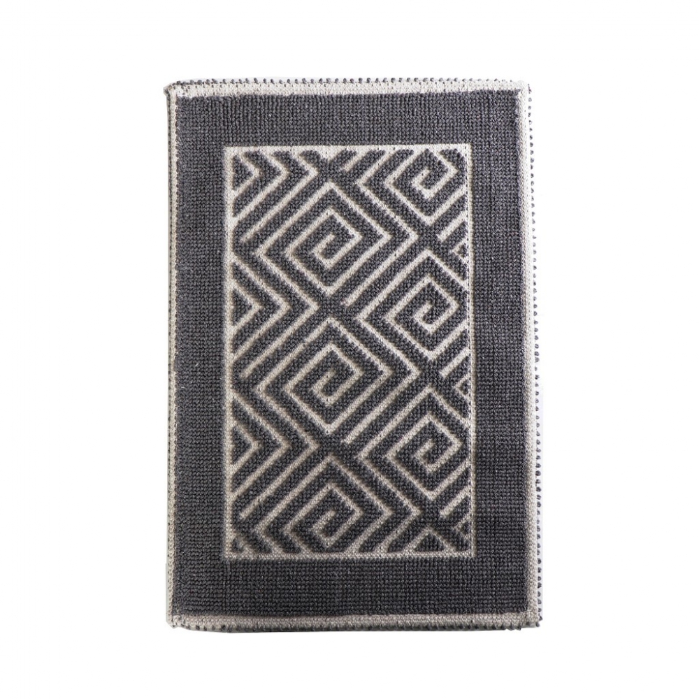 LABYRINTH GREY ΧΑΛΙ 90% COTTON/10% POLYESTER 140Χ200ΕΚ Espiel LAX222