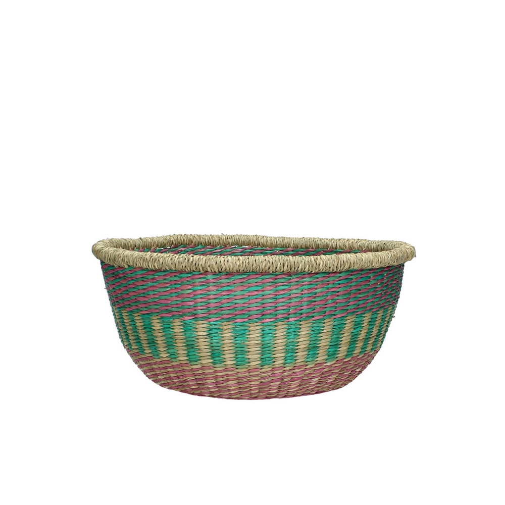 Χειροποίητο μπολ από Seagrass 30cm, σχ.Β Zaros WER-8017