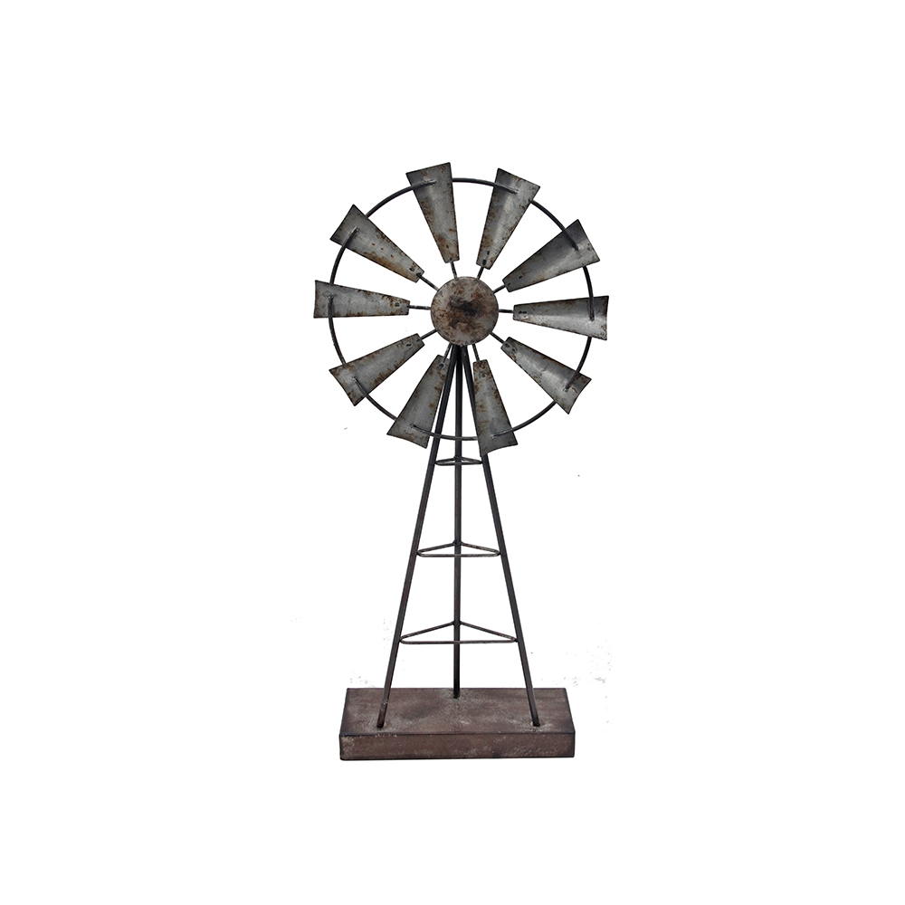 Vintage μεταλλικός ανεμόμυλος,50cm Zaros FB180