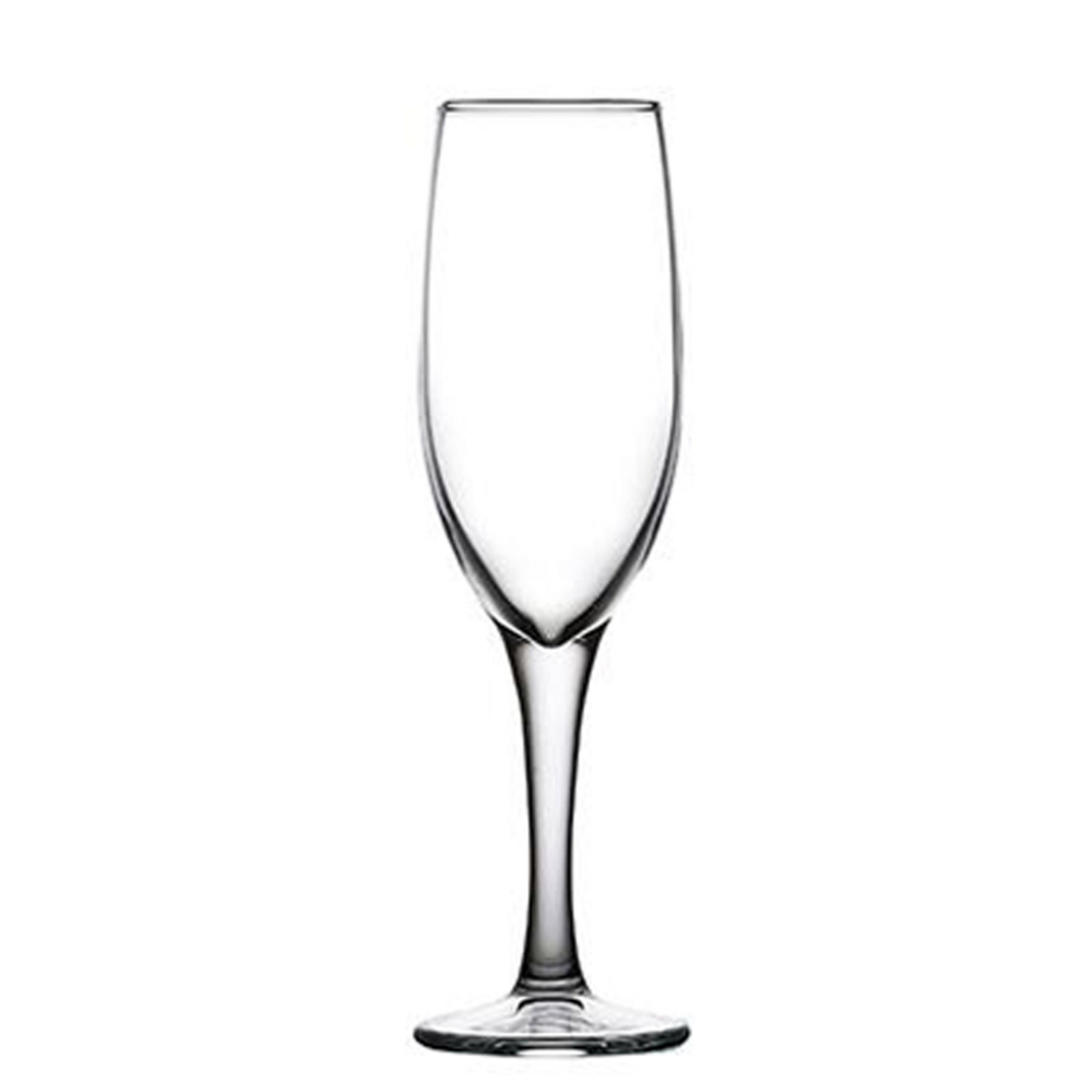 MODA CHAMPAGNE FLUTE TEMPERED 165CC H:18.3CM P/1200 FLX12 Espiel SP440166K12