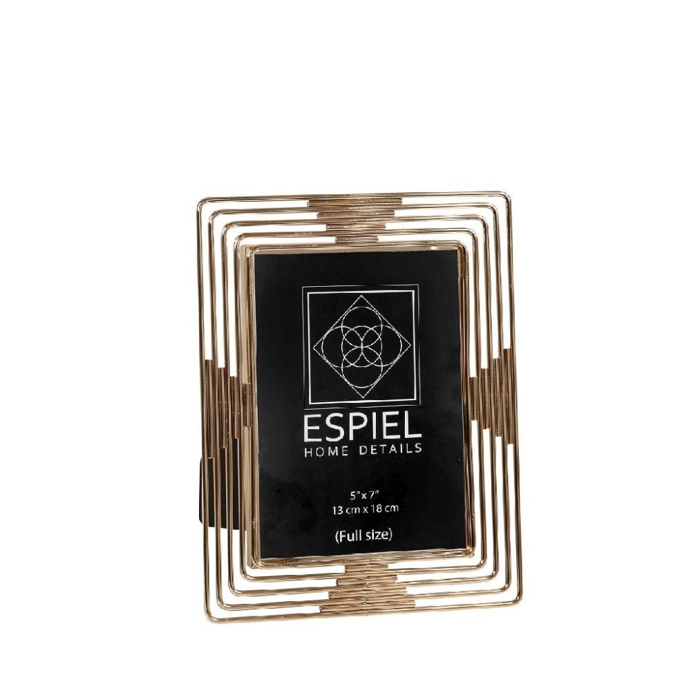 ΚΟΡΝΙΖΑ ΜΕΤΑΛ. ΧΡΥΣΗ 10X15 Espiel FAM522