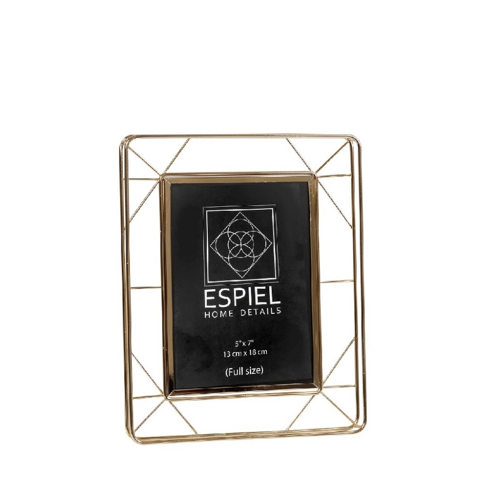 ΚΟΡΝΙΖΑ ΜΕΤΑΛ. ΧΡΥΣΗ 10X15 Espiel FAM528