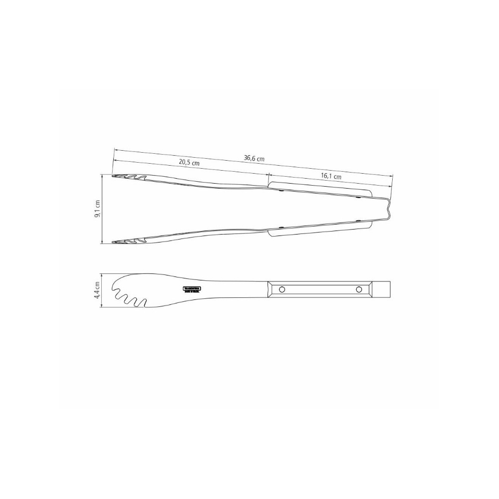 Λαβίδα γενικής χρήσης polywood natural Plastona 020.21169.190
