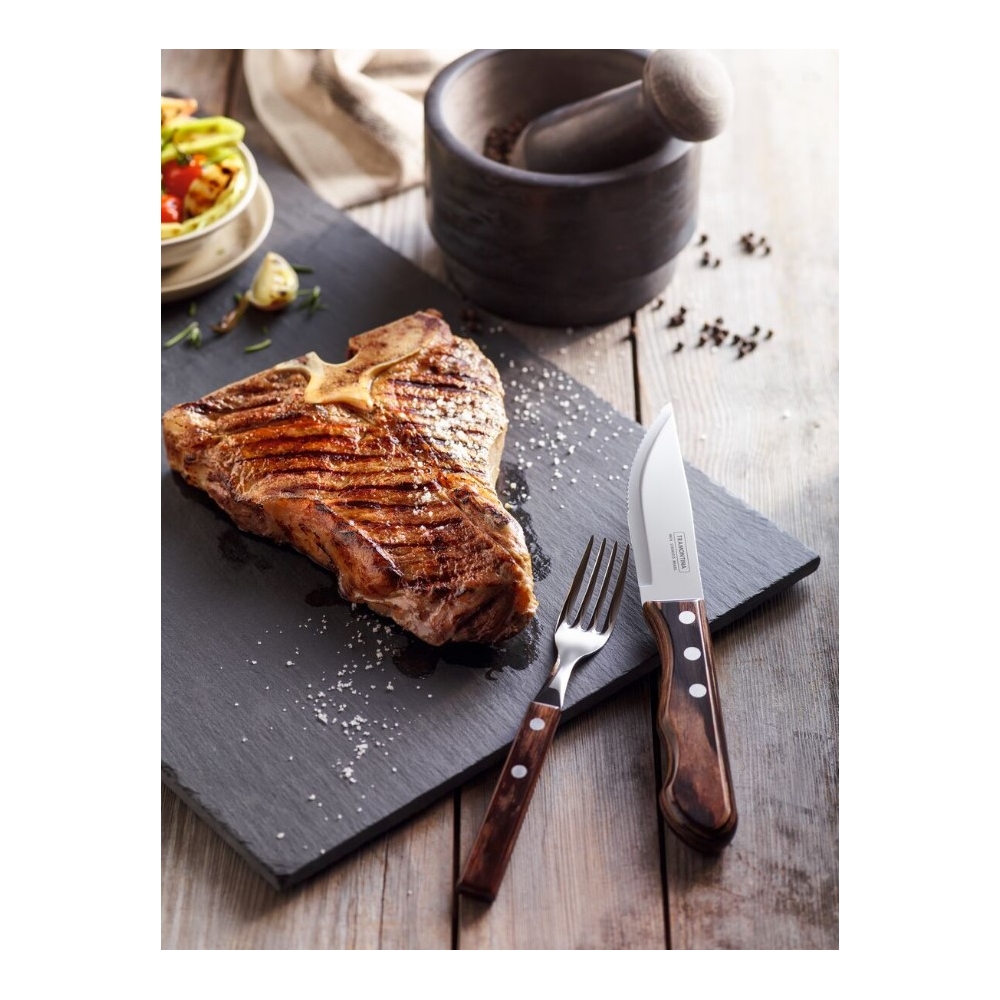 Μαχαιροπήρουνα jumbo Churrasco σ/4 Plastona 020.21198.408