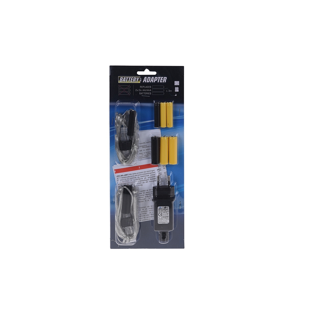 Adaptor μετατροπης λειτουργιας απο μπαταριες σε ρεύμα Zaros YL124