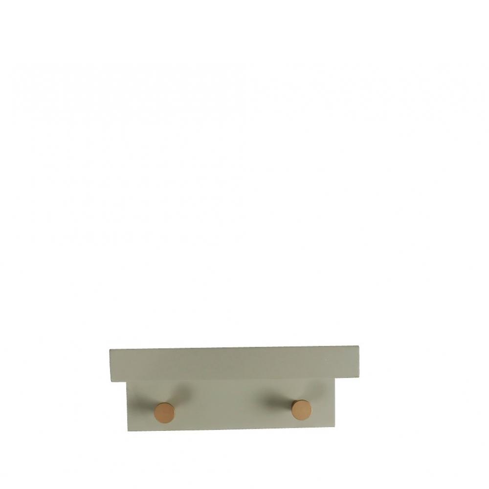 ΚΡΕΜΑΣΤΡΑ ΓΚΡΙ MDF 2 ΘΕΣΕΩΝ 23ΕΚ Espiel REF111