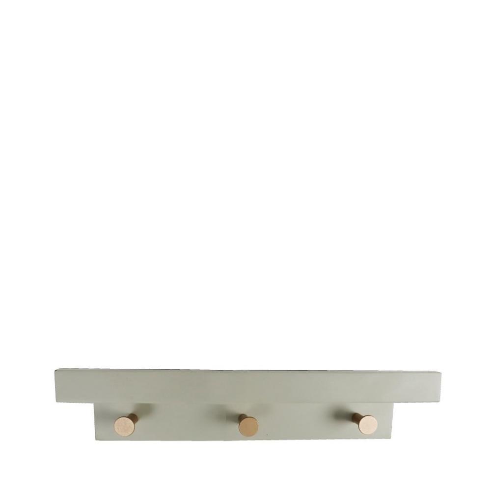 ΚΡΕΜΑΣΤΡΑ ΓΚΡΙ MDF 3 ΘΕΣΕΩΝ 35,5ΕΚ Espiel REF108