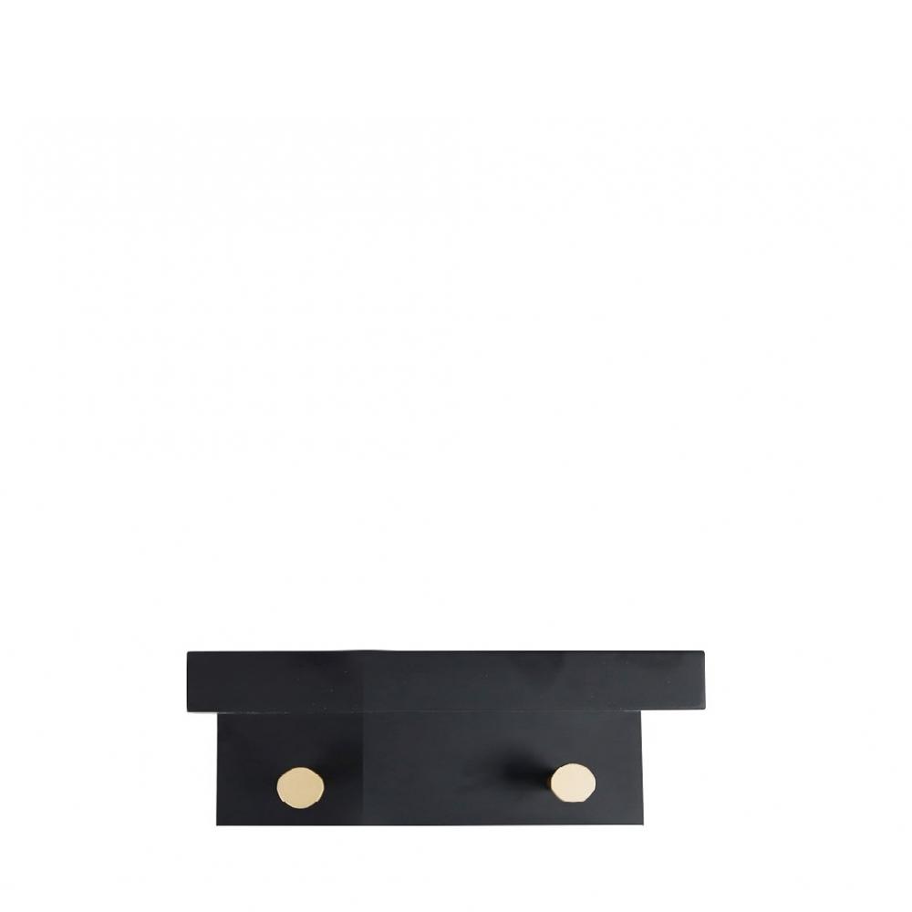 ΚΡΕΜΑΣΤΡΑ ΜΑΥΡΟ MDF 2 ΘΕΣΕΩΝ 23ΕΚ Espiel REF112