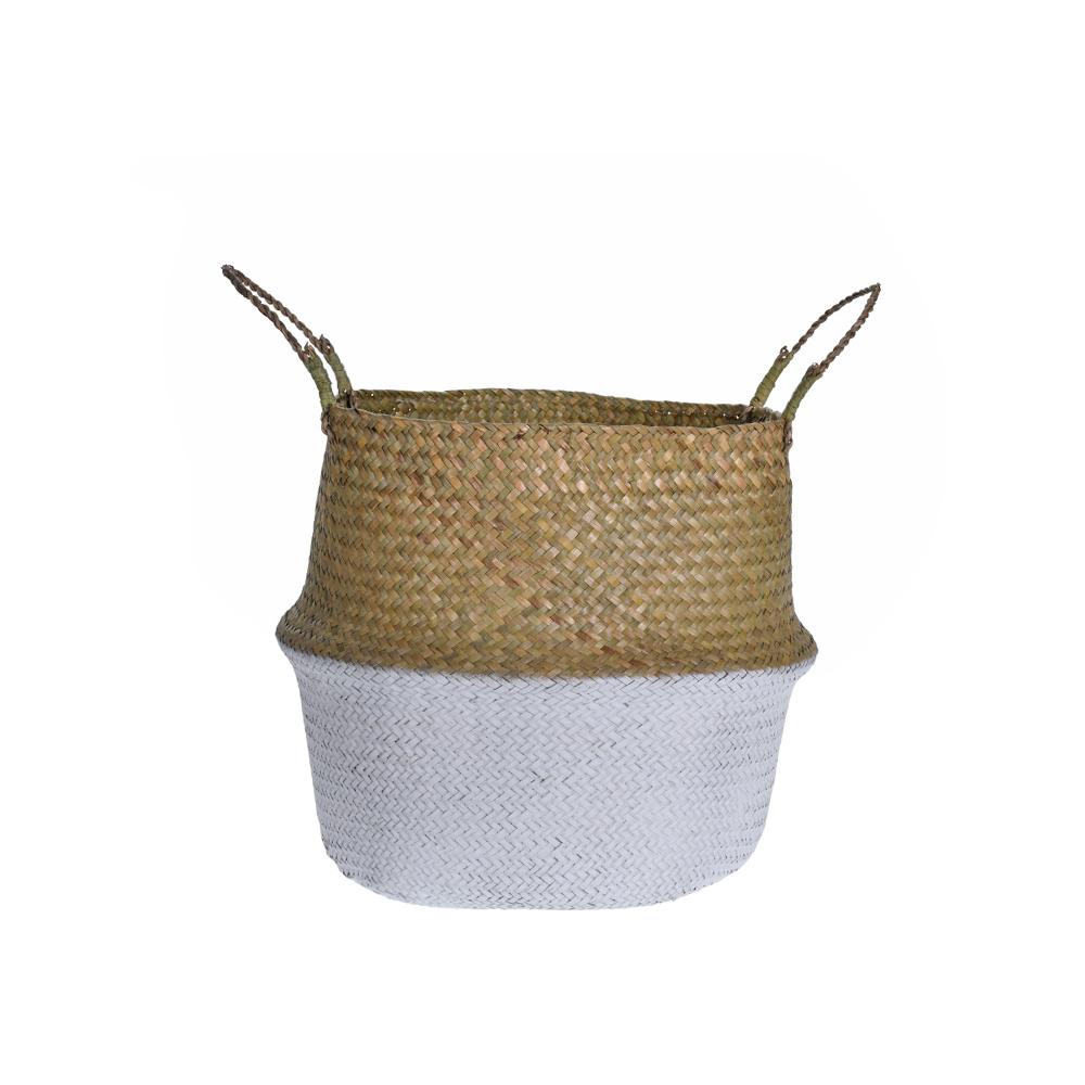 Καλάθι Seagras με λαβή & λευκό πάτο,Δ.34cm Zaros HM831