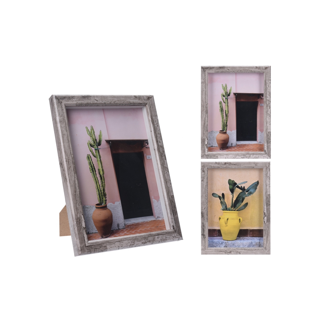 Φωτο/θήκη MDF με εξωτικό θέμα, 23x33cm Zaros HM870