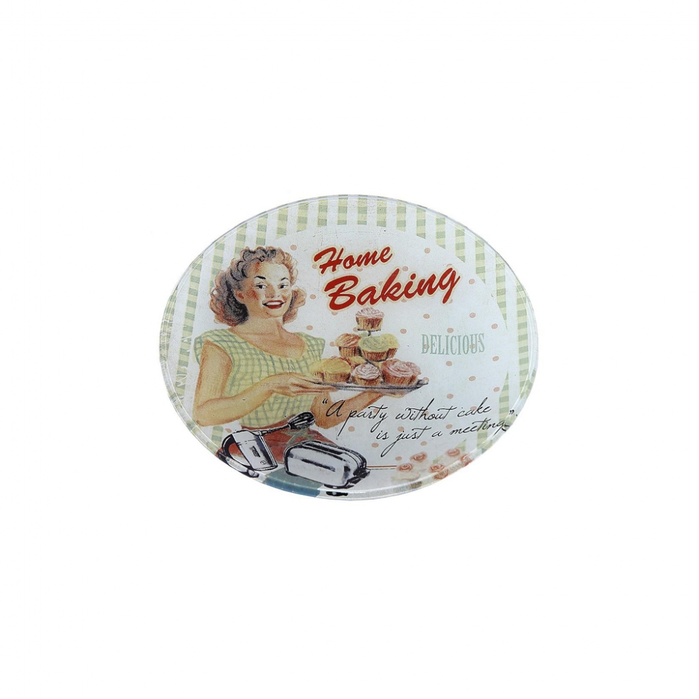 ΠΙΑΤΟ ΣΤΡΟΓΓΥΛΟ ''HOME BAKING'' ΣΕΤ6 15ΕΚ. Espiel INT8512