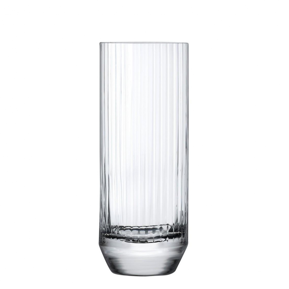 NUDE BIG TOP HIGH BALL SET6 340CC H:16.1CM D:6.2CM PLT/1200 GB6.OB24. Espiel NU64152-6