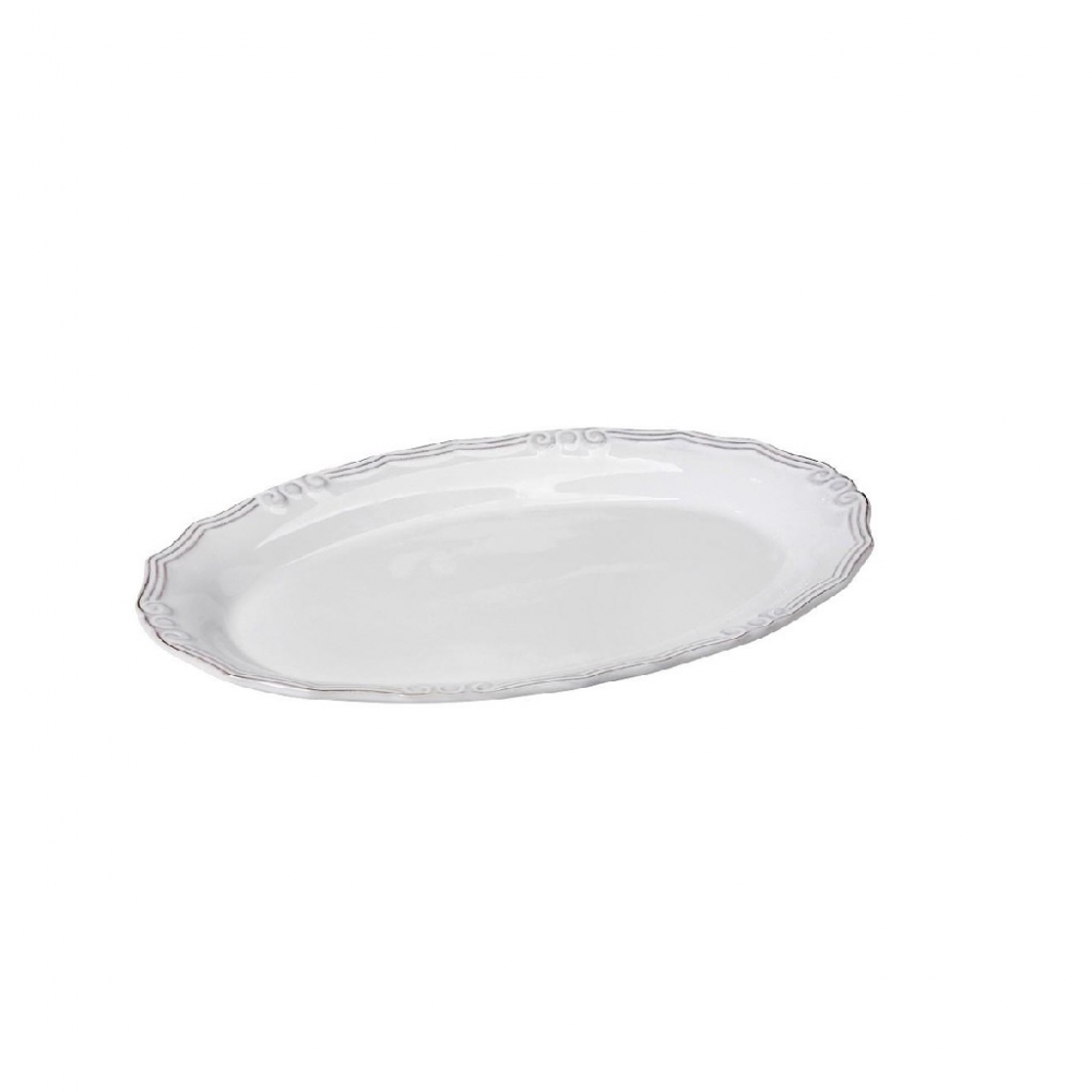 TIFFANY ΠΙΑΤΟ ΟΒΑΛ ΛΕΥΚΟ 22χ14ΕΚ. Espiel RSW106K6