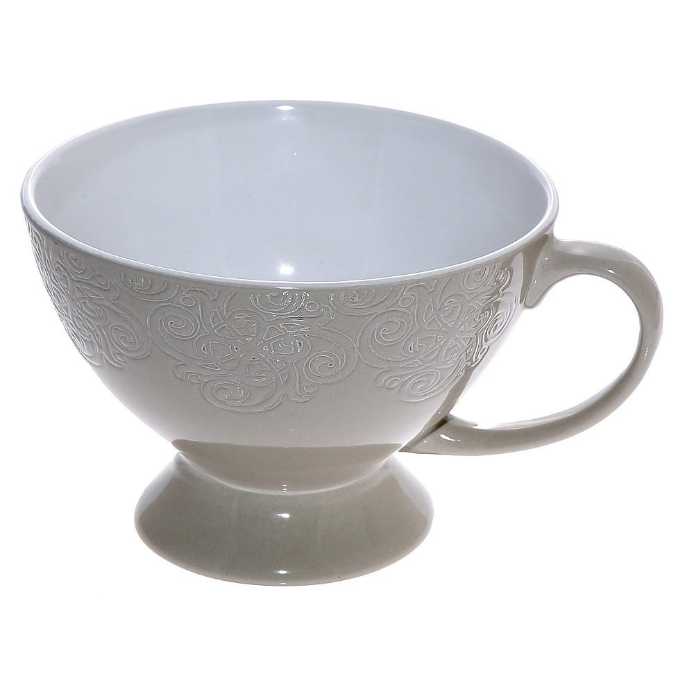 DIS. VIENNA ΜΠΩΛ ΜΕ ΠΟΔΙ ΚΑΙ ΛΑΒΗ ΜΠΕΖ 320ML 13.3x9.5 Κ6/Μ24 Espiel HUN103K6
