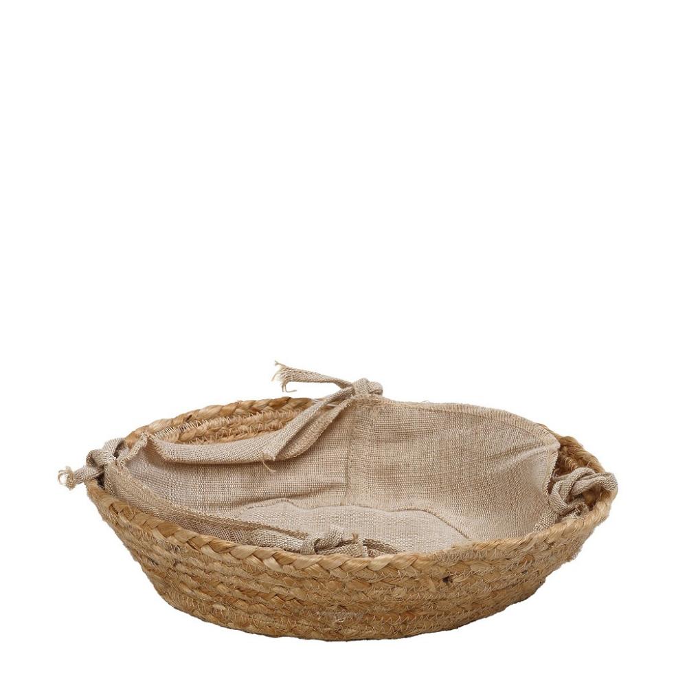 DIS. ΚΑΛΑΘΙ ΣΤΡΟΓΓ. ΓΙΟΥΤΑ ΜΕ ΥΦΑΣΜΑ JUTE/COTTON 33X8EK Espiel AMN102