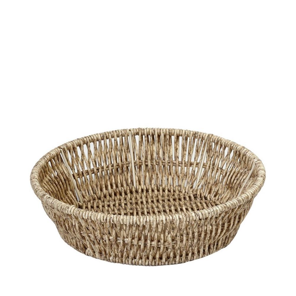 ΨΩΜΙΕΡΑ SYNTH. RATTAN ΣΤΡΟΓΓ. L ΜΠΕΖ D25Χ7ΕΚ Espiel KOD104