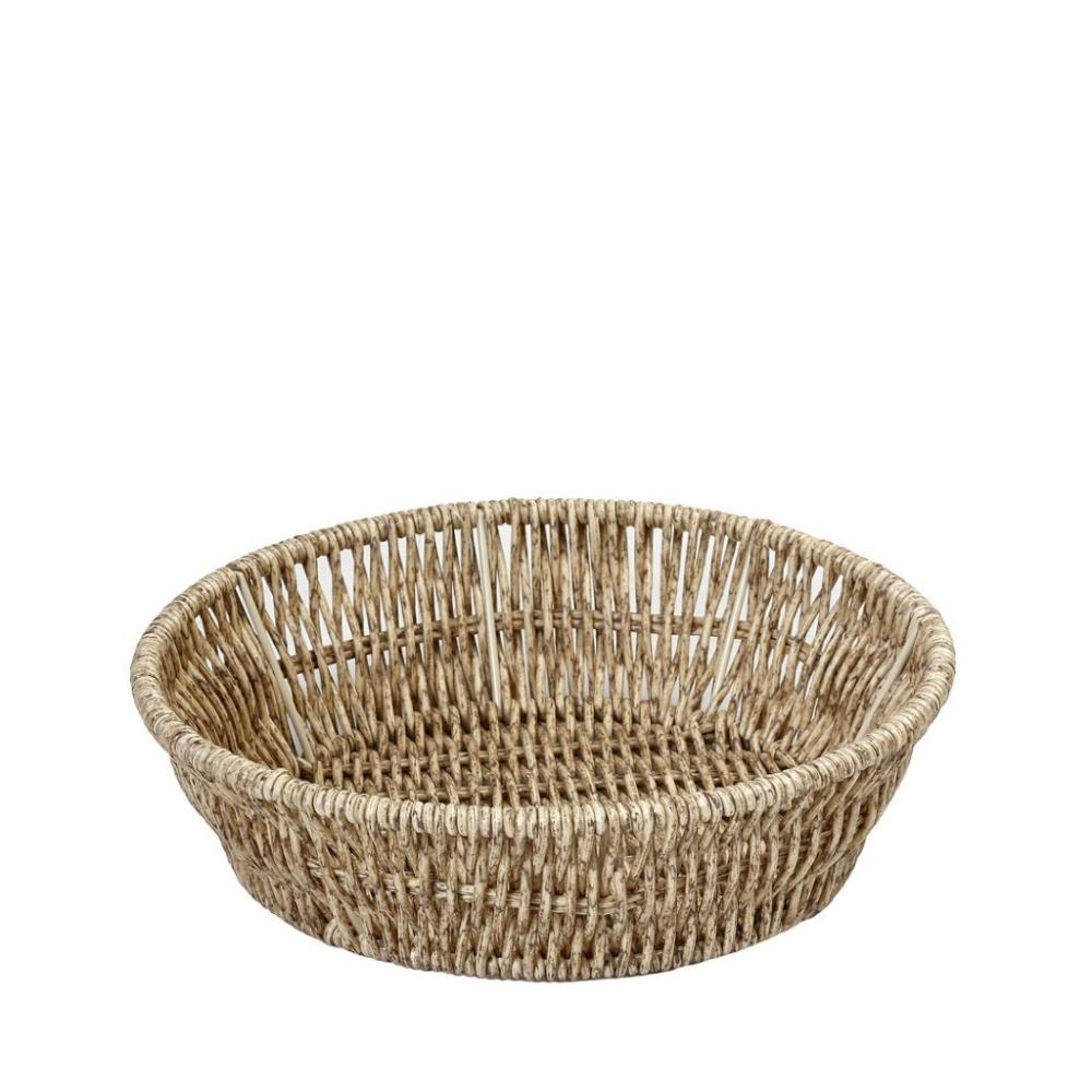 ΨΩΜΙΕΡΑ SYNTH. RATTAN ΣΤΡΟΓΓ. M ΜΠΕΖ D22Χ6ΕΚ (smA) Espiel KOD105