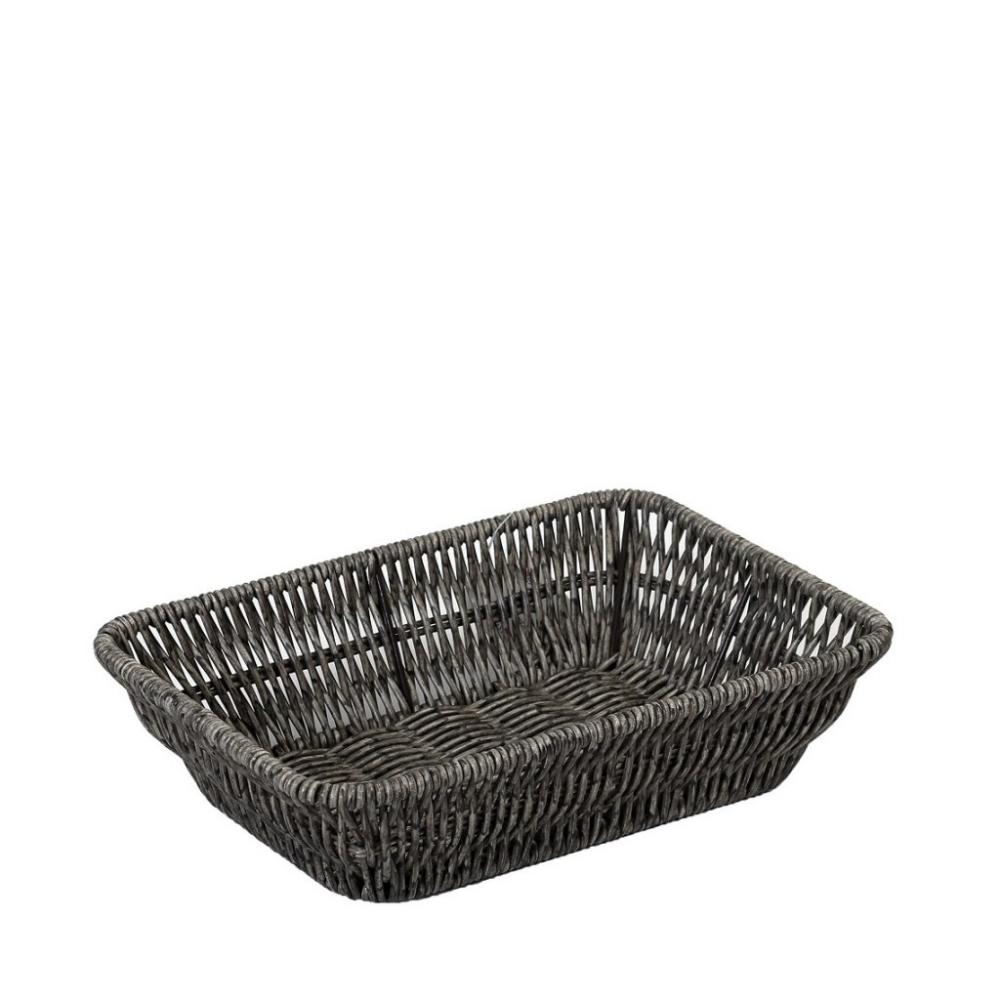ΨΩΜΙΕΡΑ SYNTH. RATTAN ΟΡΘ. S ΓΚΡΙ 21Χ14Χ5ΕΚ (smA) Espiel KOD203