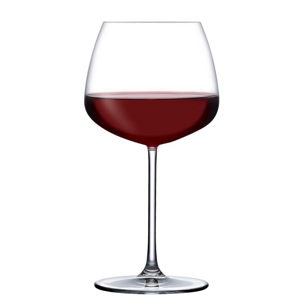 NUDE MIRAGE RED WINE SET6 570CC (FD66034/6) P/180 GB6.OB12. Espiel NU66093-6