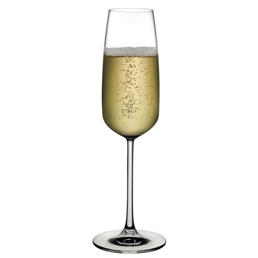 NUDE MIRAGE CHAMPAGNE SET6 245CC P/480 GB6.OB12. Espiel NU66091-6