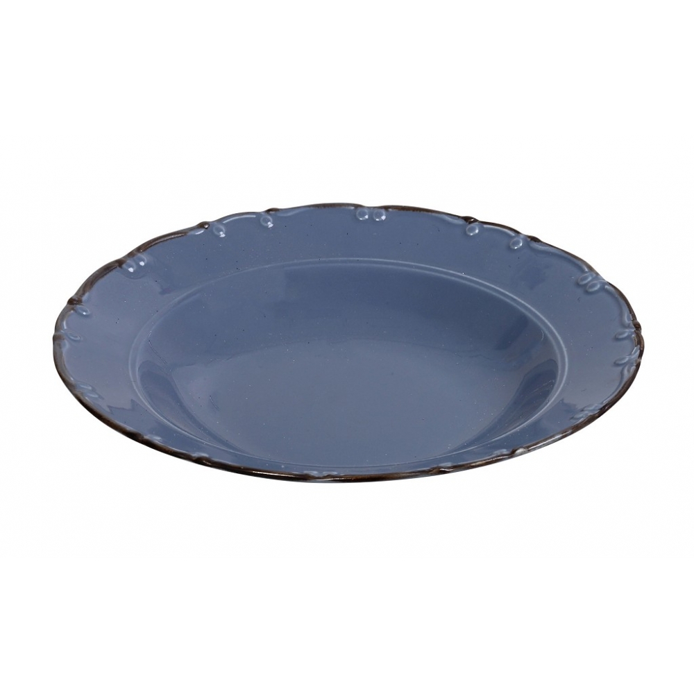 DIS. LIANA ΠΙΑΤΟ ΒΑΘΥ ΓΑΛΑΖΙΟ ΜΕ ΚΑΦΕ RIM 23ΕΚ (smA) Espiel TLZ104K6