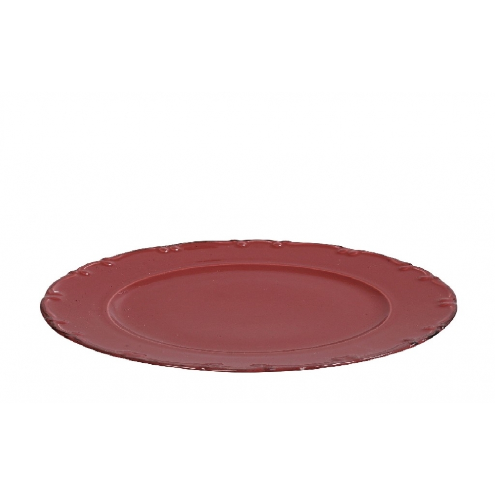 DIS. LIANA ΠΙΑΤΕΛΑ ΟΒΑΛ ΣΚ, ΡΟΖ ΜΕ ΚΑΦΕ RIM 30ΕΚ (smA) Espiel TLX160K6