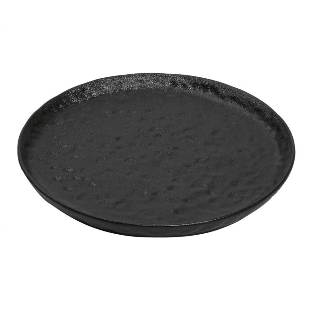 LAVA ΠΙΑΤΟ ΣΤΡΟΓΓ. STONEWARE ΜΑΥΡΟ 27χ27χ2.3ΕΚ. Espiel NOL118K4