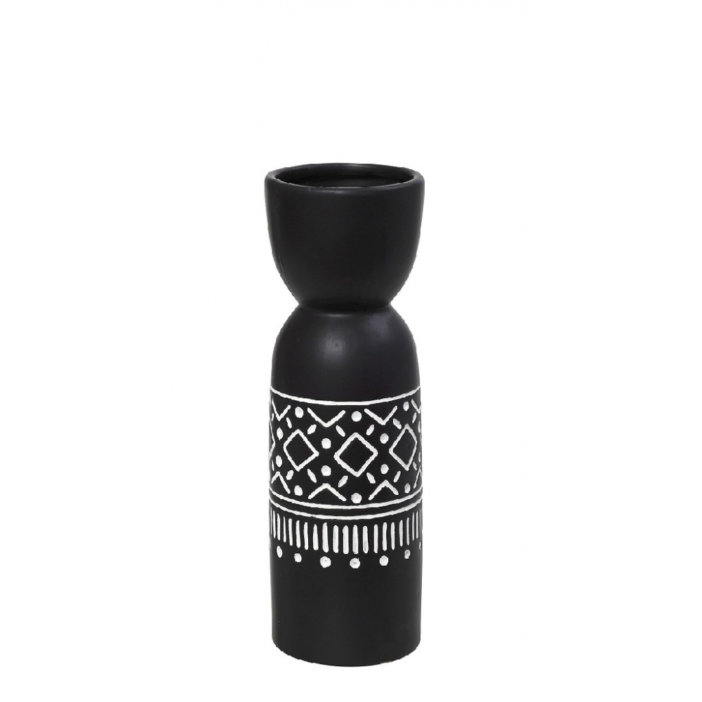 BAZO ΚΕΡΑΜΙΚ. ΜΑΥΡΟ TRIBAL 12Χ12Χ37,5ΕΚ. Espiel CER2306