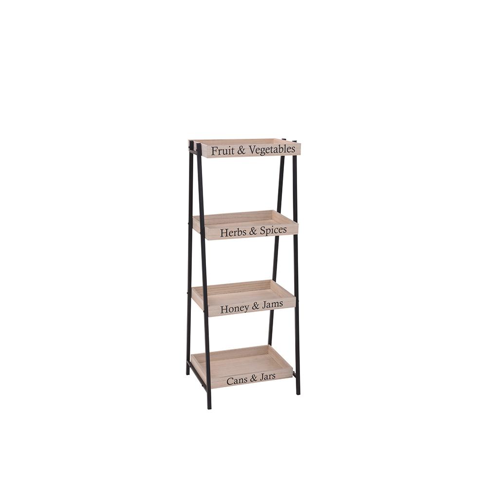 Μικρή ραφιέρα για φυτα με 4 ράφια,96cm Zaros EP447